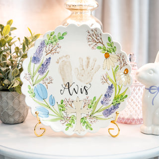 Spring Wreath Petite Platter