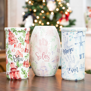 Nutcracker Chinoiserie Vase