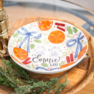 Citrus Garland Serving Bowl