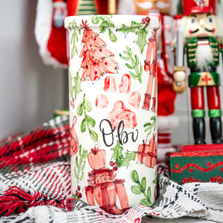 Nutcracker Chinoiserie Vase