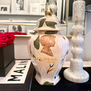 Magnolia Silhouette Keehln Ginger Jar