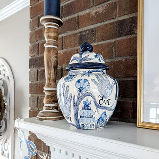 Classic Chinoiserie Meghan Ginger Jar