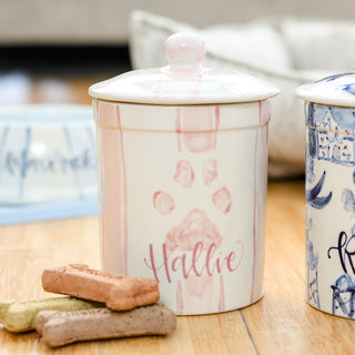 Stripes Treat Jar