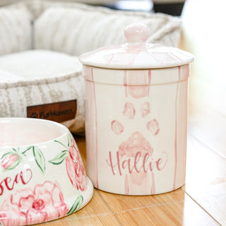 Stripes Treat Jar