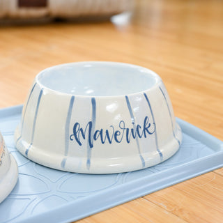 Stripes Pet Bowl