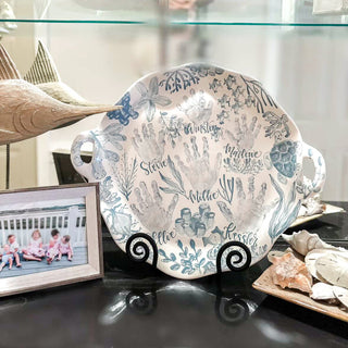 Beachy Chinoiserie XL Tray