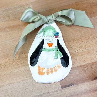 Penguin Clay Ornament