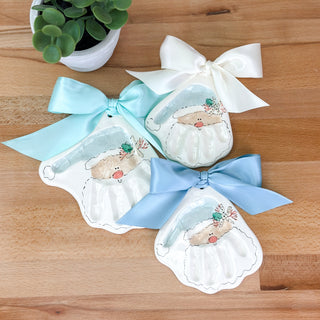 Santa Clay Ornament