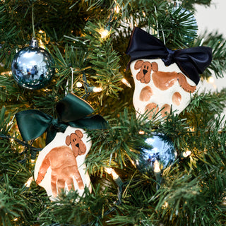 Dog Clay Ornament