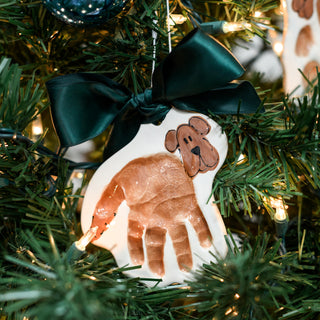 Dog Clay Ornament