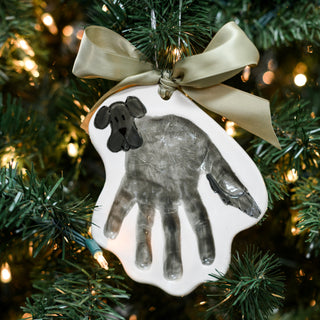 Dog Clay Ornament