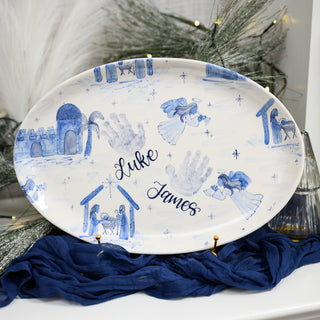 O Holy Night Wide Platter