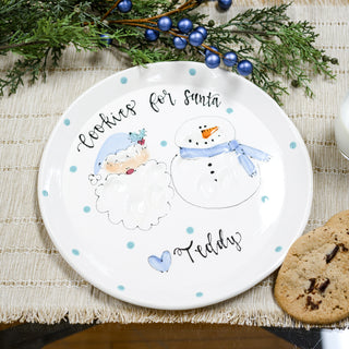 Christmas Buddies Clay Dish