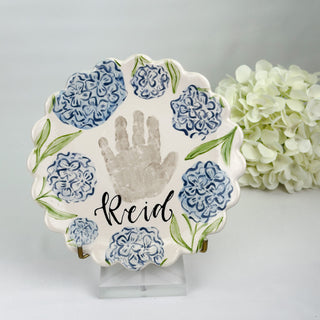 Sadie's Hydrangea Plate