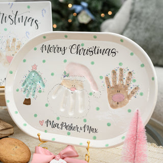 Christmas Buddies Clay Dish