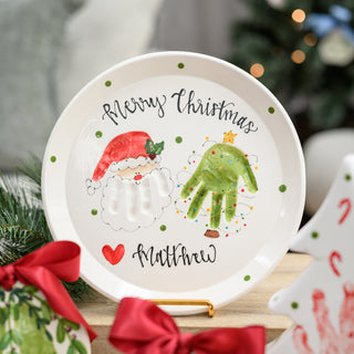 Christmas Buddies Clay Dish