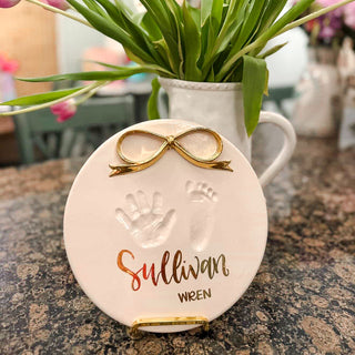 Classic Clay Bow Plaque