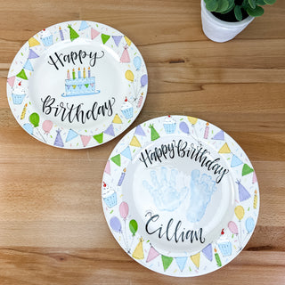 Party Birthday Cake Plate
