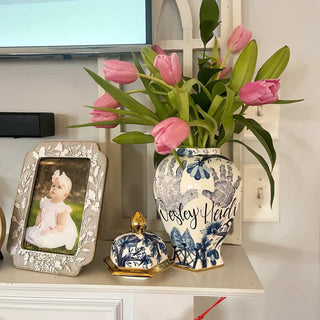 Classic Chinoiserie Keehln Ginger Jar