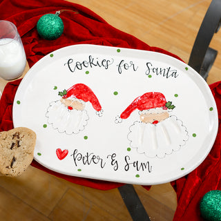 Christmas Buddies Clay Dish