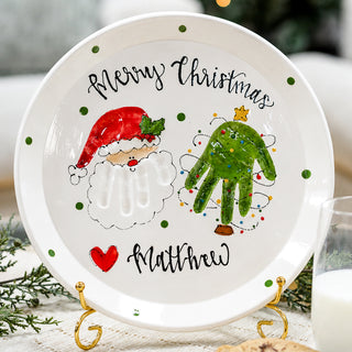 Christmas Buddies Clay Dish