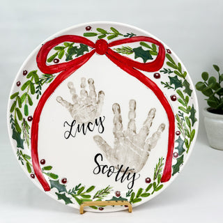 Holiday Wreath Petite Platter