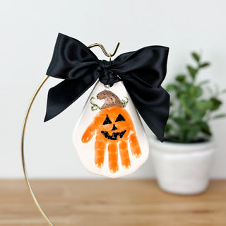 Pumpkin Clay Ornament