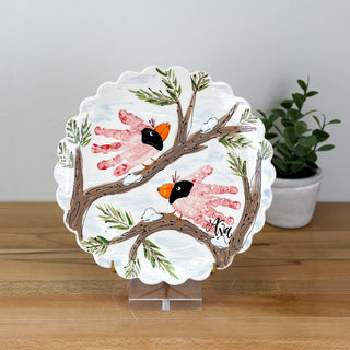 Cardinal Petite Platter