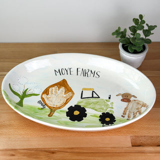 On The Farm XL Platter