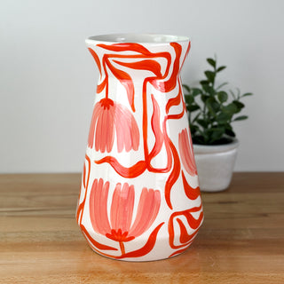 Art Deco Flowers Vase