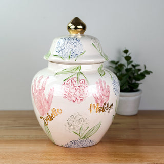 Sadie's Hydrangea Meghan Ginger Jar