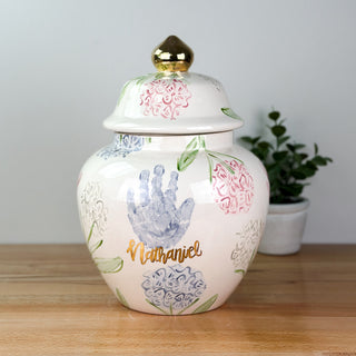 Sadie's Hydrangea Meghan Ginger Jar