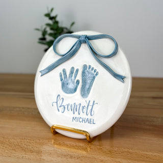 Classic Clay Bow Plaque