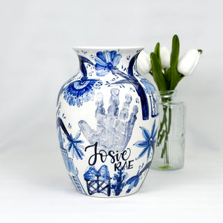 Classic Chinoiserie Petite Vase