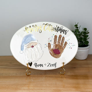 Christmas Buddies Clay Plaque