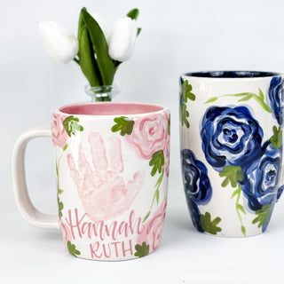 Elegant Flowers Mug