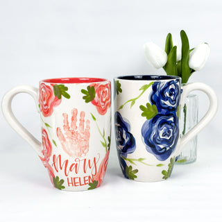 Elegant Flowers Mug