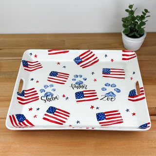 Stars and Stripes XL Tray