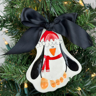 Penguin Clay Ornament