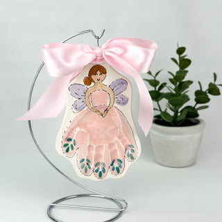 Sugarplum Fairy Clay Ornament