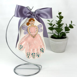 Sugarplum Fairy Clay Ornament