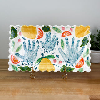 Summer Citrus Wide Platter