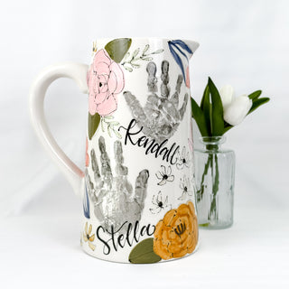 Boho Florals Pitcher