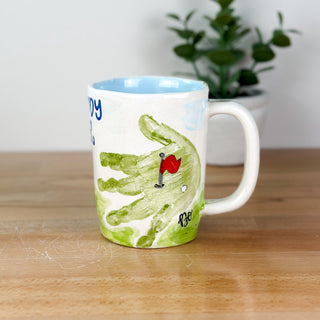 On The Green Mug