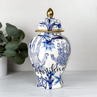 Classic Chinoiserie Keehln Ginger Jar