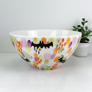 Halloween Brushstrokes XL Candy Bowl