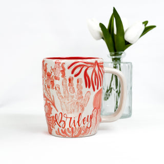 Beachy Chinoiserie Mug