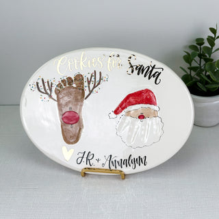 Christmas Buddies Clay Plaque