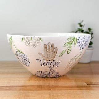 Sadie's Hydrangea XL Serving Bowl