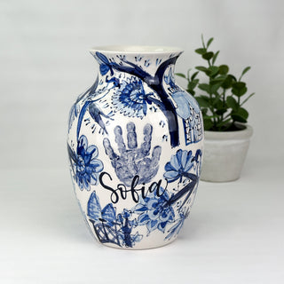 Classic Chinoiserie Petite Vase